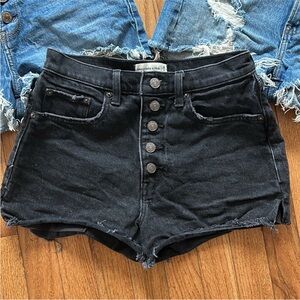 Abercrombie & Fitch High Rise Mom Shorts